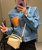 Designer Women Jackets Denim Coat Womens Button Letters Spring Autumn Style Slim for Lady Outfit Woman Jeans Classic Windbreaker Coats Femme