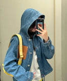 Designer Women Jackets Denim Coat Womens Button Letters Spring Autumn Style Slim for Lady Outfit Woman Jeans Classic Windbreaker Coats Femme