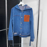 Designer Women Jackets Denim Coat Womens Button Letters Spring Autumn Style Slim for Lady Outfit Woman Jeans Classic Windbreaker Coats Femme