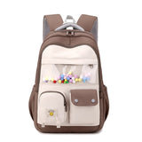 Schoolbag Primary School Girls Cute Three to Six Grade Backpack Large Capacity Children Burden Reduction Junior School Backpack New