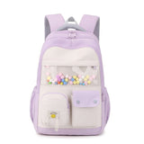 Schoolbag Primary School Girls Cute Three to Six Grade Backpack Large Capacity Children Burden Reduction Junior School Backpack New
