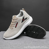 Cross-Border New Arrival Women's Casual Sneaker Soft Bottom Light Running Shoes Breathable Comfortable Mom Shoes Factory Wholesale