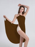 GREATNFB European and American  New Solid Color Sexy  Beach Skirt Suspenders Jumpsuit Short Skirt Female 7 Colors Size 8 in Stock