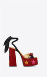 Foreign Trade European and American Style Summer Open Toed Sandals Ankle Strap Roman Shoes Chunky Heel Shoes plus Size Women's Sandals