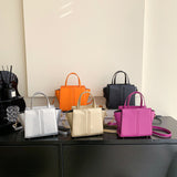 GREATNFB 2025 Bag women's  new New fashion simple portable small square bag urban leisure shoulder oblique span bags