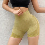 Sexy Booty Push Up Sport Yoga Shorts Women Seamless Spandex Running Cycling Short Fitness Leggings High Waist Female Gym Shorts