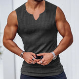 greatnfb  Summer new men V-neck Vest gym Tank top Men Fitness sleeveless shirt Exercise Sports Undershirt Gyms train vest