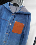 Designer Women Jackets Denim Coat Womens Button Letters Spring Autumn Style Slim for Lady Outfit Woman Jeans Classic Windbreaker Coats Femme